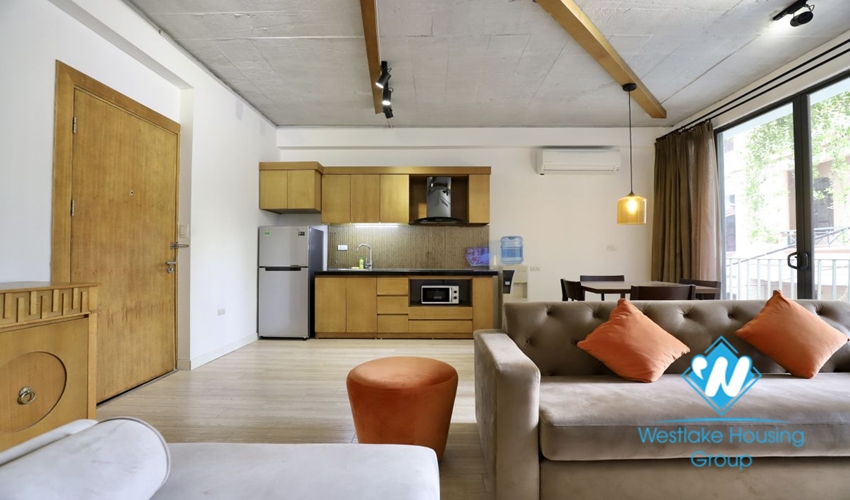 Brand new 02 bedrooms apartment for rent in Kim Ma street, Ba Dinh, Hanoi